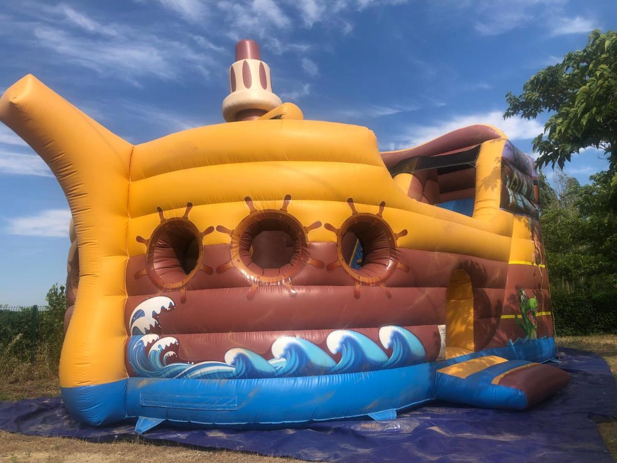 ז'יניאק Camping Paradis Family Les Rives De L'Herault מראה חיצוני תמונה