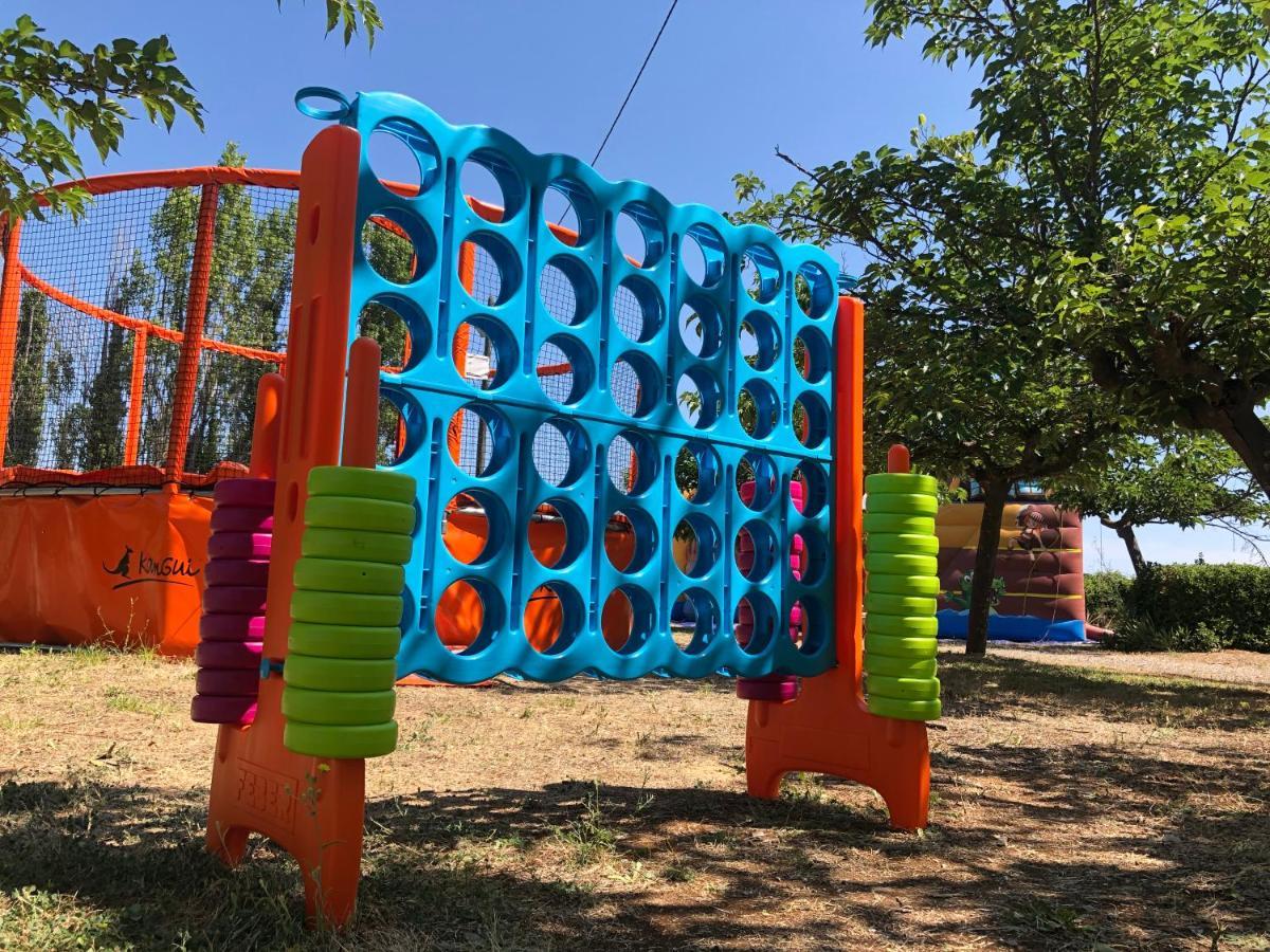 ז'יניאק Camping Paradis Family Les Rives De L'Herault מראה חיצוני תמונה