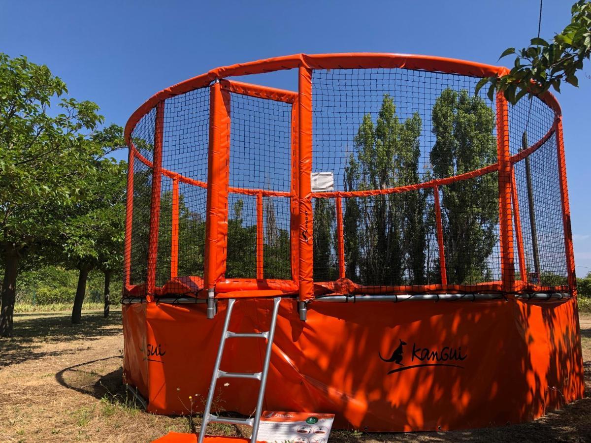 ז'יניאק Camping Paradis Family Les Rives De L'Herault מראה חיצוני תמונה