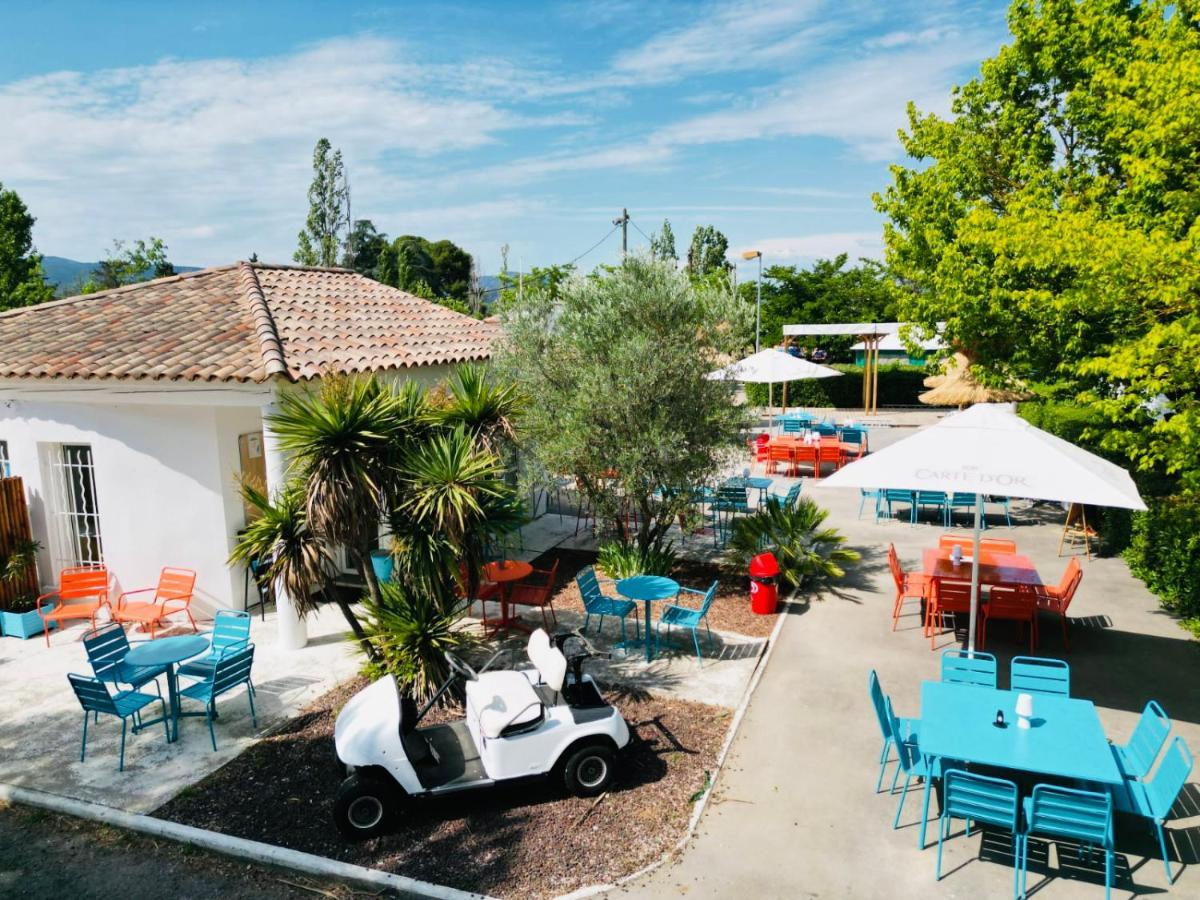 ז'יניאק Camping Paradis Family Les Rives De L'Herault מראה חיצוני תמונה
