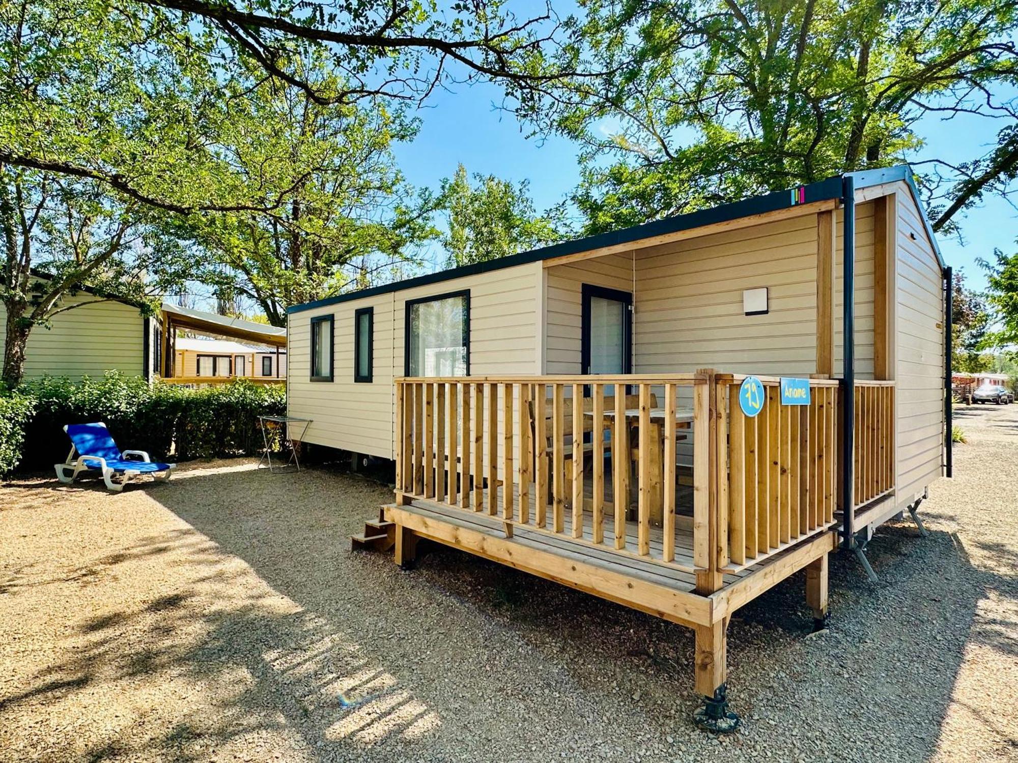 ז'יניאק Camping Paradis Family Les Rives De L'Herault מראה חיצוני תמונה